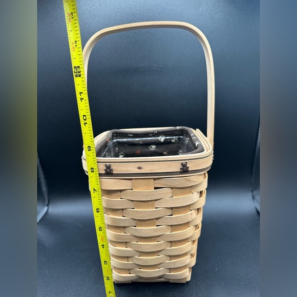 RARE Longaberger Boyds Bears Basket 2007 Basket Fest Liner & Protector Signed - Picture 7 of 7